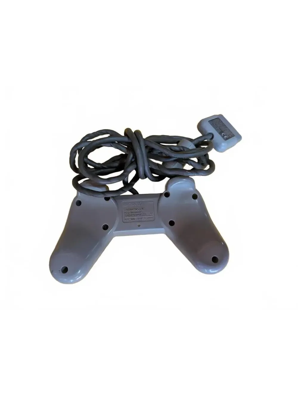 Sony PlayStation SCPH-1080 OEM Wired Controller PS1 Retro Gray